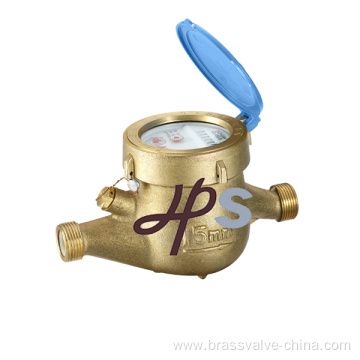 Brass body Multi-jet water meter DN15-DN50 ISO4064